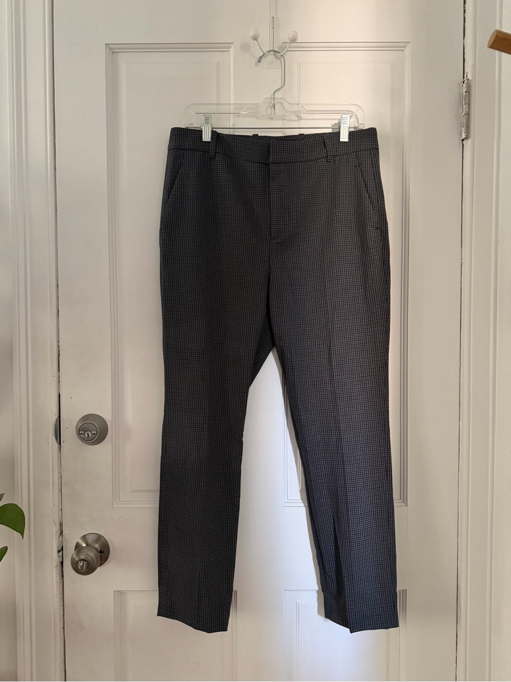 Zara Slim Cigarette Dress Pants / Trousers in Houndstooth